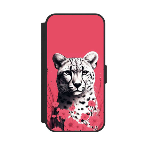 Apple iPhone 16e NIVOflip White Cheetah