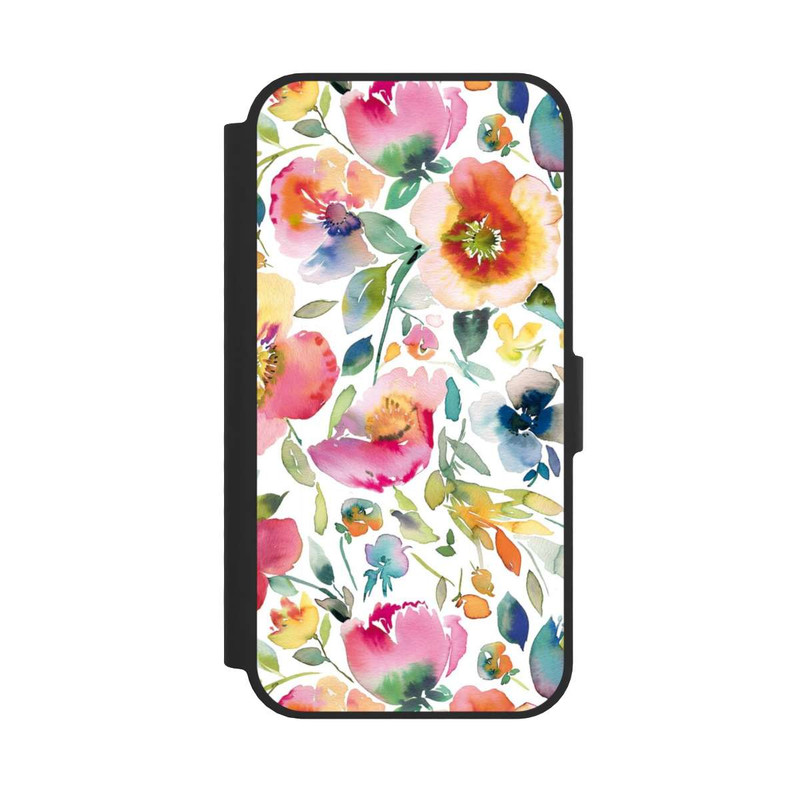 iPhone 16e NIVOflip Psychedelic Poppies Multicolor