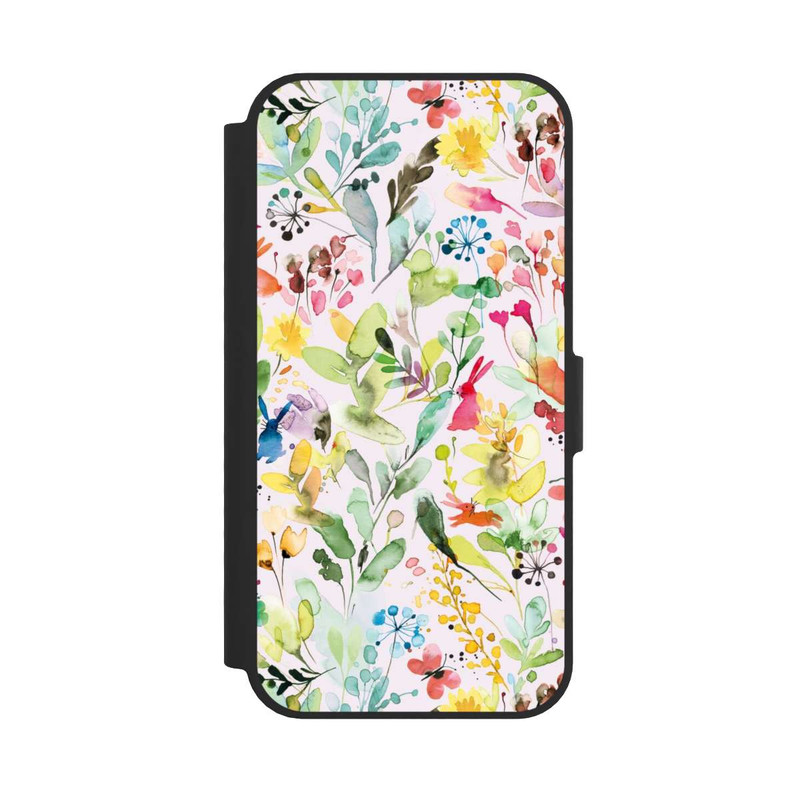 iPhone 16e NIVOflip Wild Flowers Meadow Pink