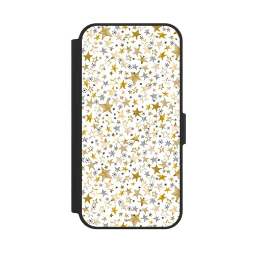 Apple iPhone 16e NIVOflip Winter Stars Gold