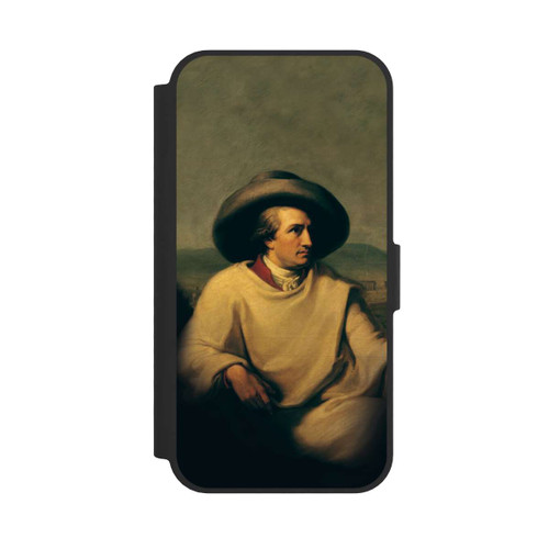Apple iPhone 16e NIVOflip Johann Wolfgang von Goethe in the Campagna