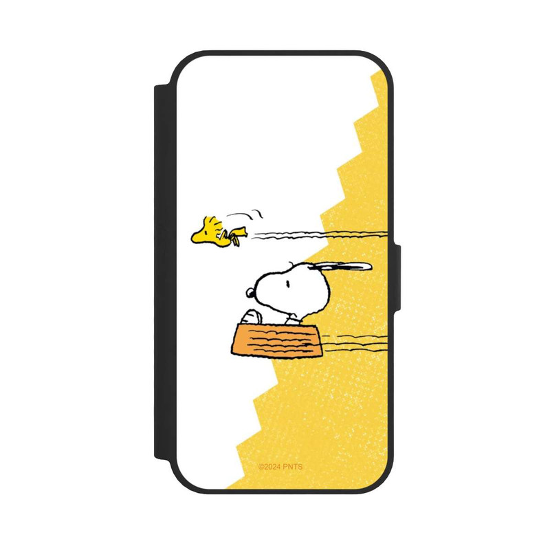 iPhone 16e NIVOflip Snoopy avec Woodstock