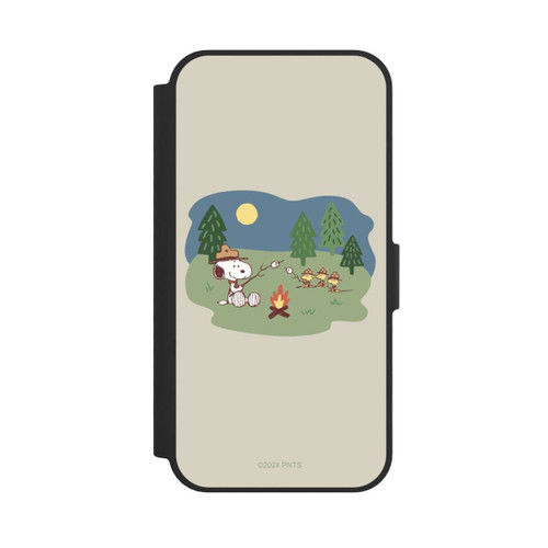 Apple iPhone 16e NIVOflip Snoopy Lagerfeuer