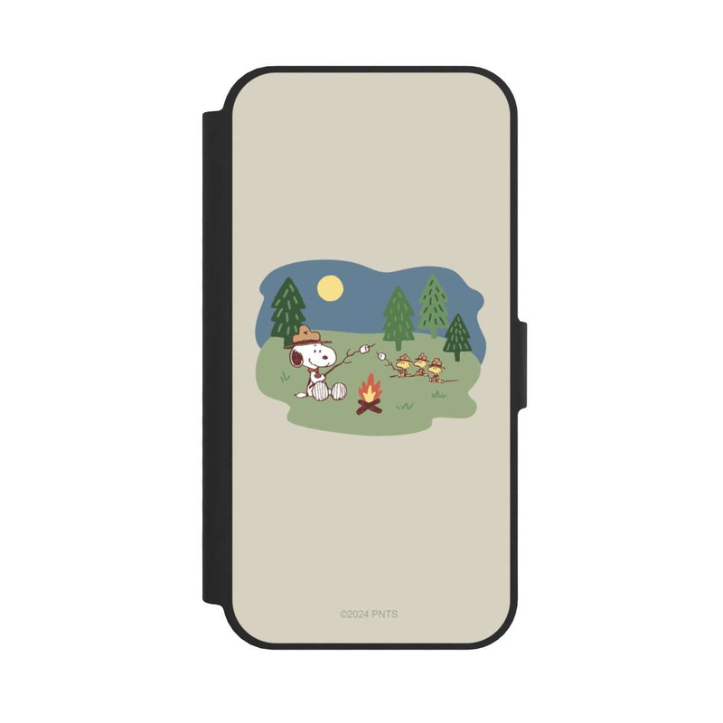 iPhone 16e NIVOflip Snoopy Lagerfeuer