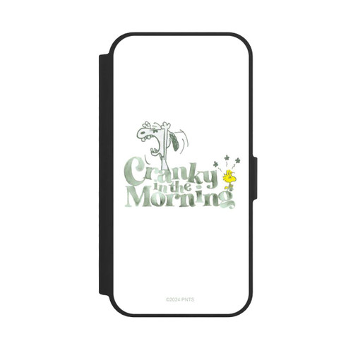 Apple iPhone 16e NIVOflip Snoopy Cranky in the Morning