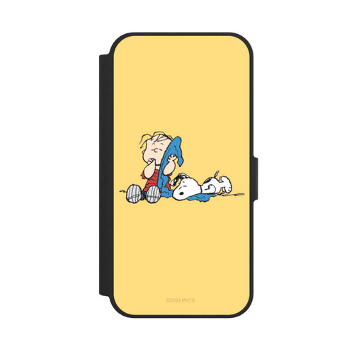 Apple iPhone 16e NIVOflip Snoopy und Linus