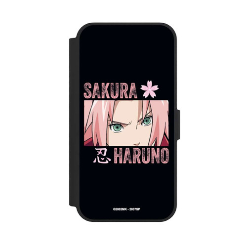 Apple iPhone 16e NIVOflip Sakura Haruno Close-Up