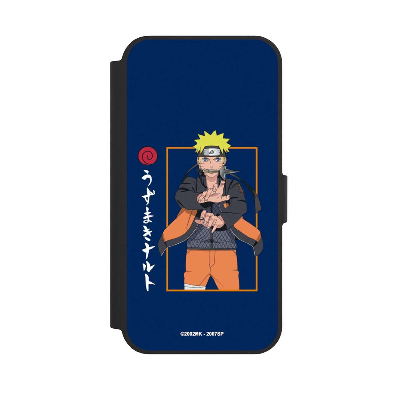 iPhone 16e NIVOflip Naruto Combat Position Blue