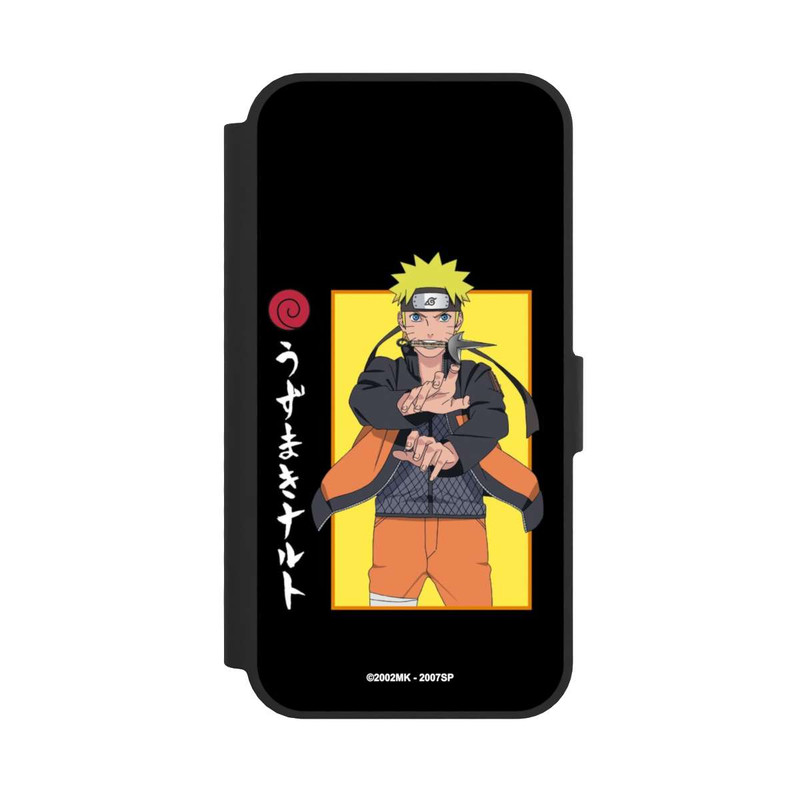 iPhone 16e NIVOflip Naruto Combat Position Black