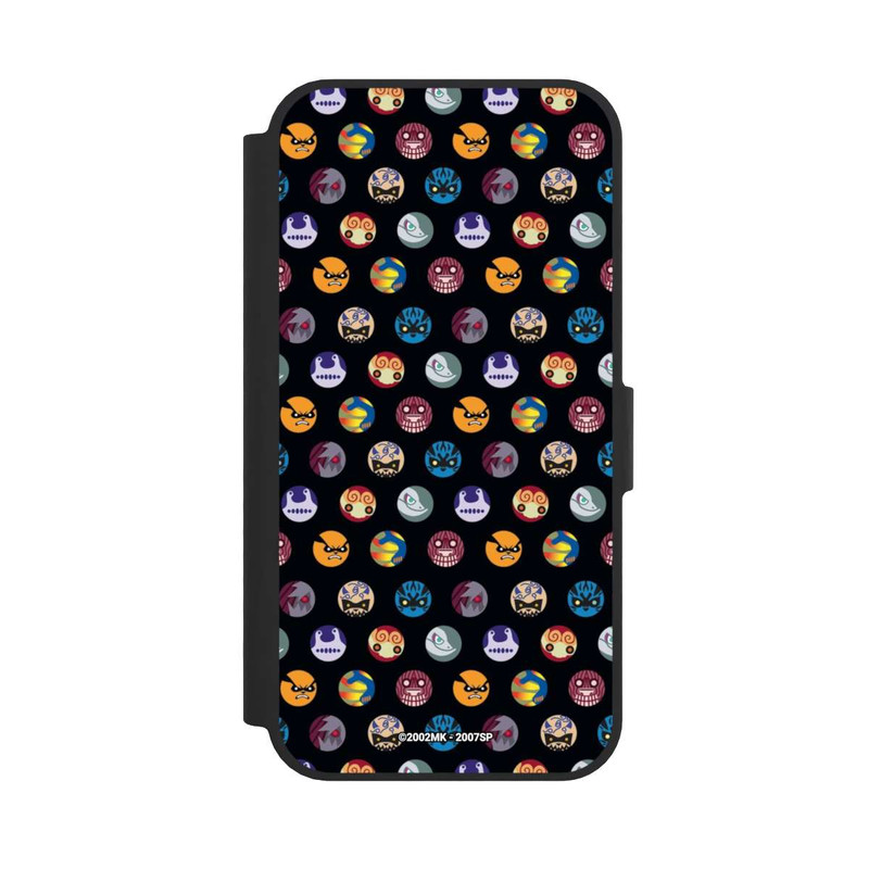 iPhone 16e NIVOflip Bijuu motif noir