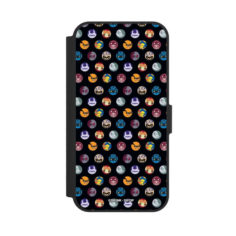 iPhone 16e NIVOflip Bijuu Pattern Black