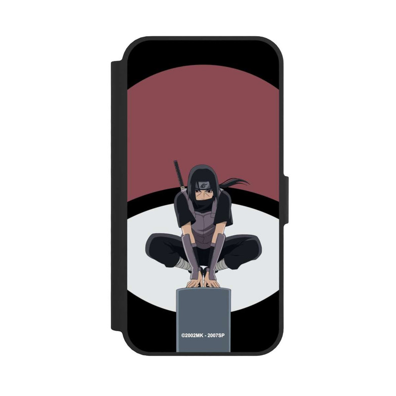 iPhone 16e NIVOflip Itachi Uchiha symbol black