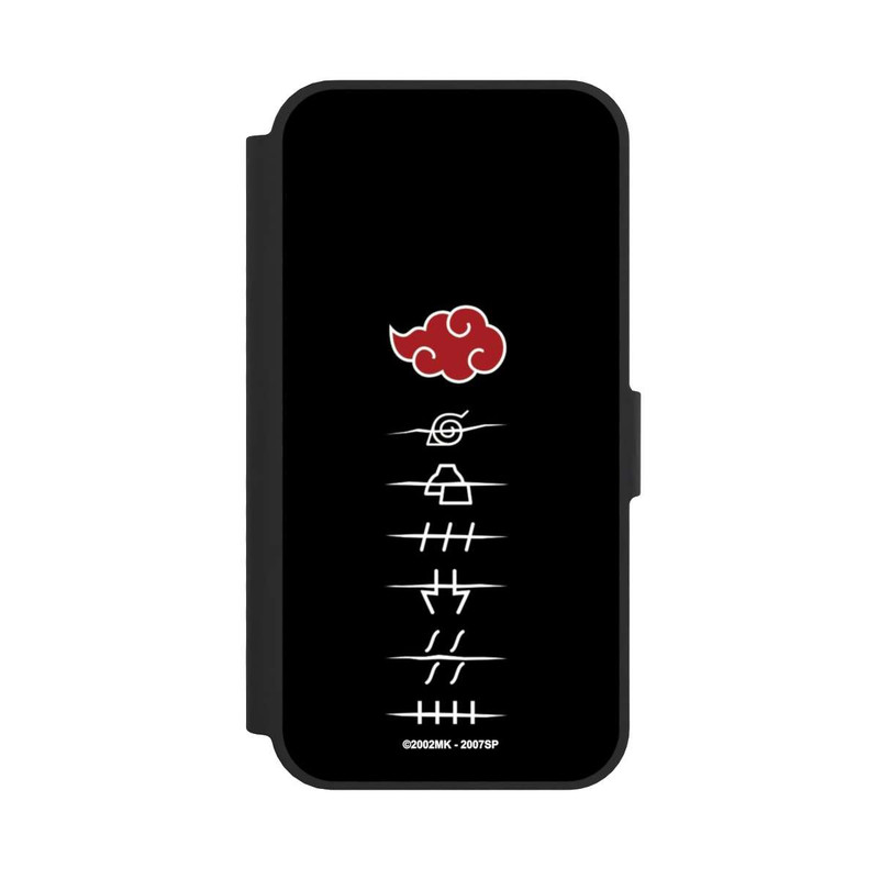 iPhone 16e NIVOflip Symboles des membres de l'Akatsuki noirs