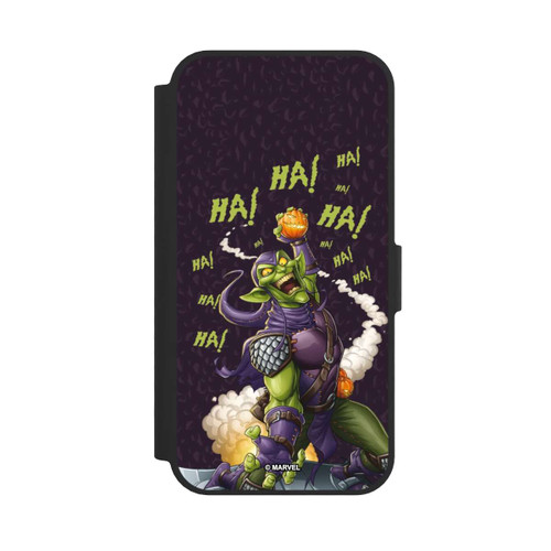 Apple iPhone 16e NIVOflip Green Goblin Pumpkin Bomb