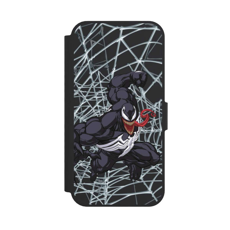 iPhone 16e NIVOflip Venom Spinnennetz