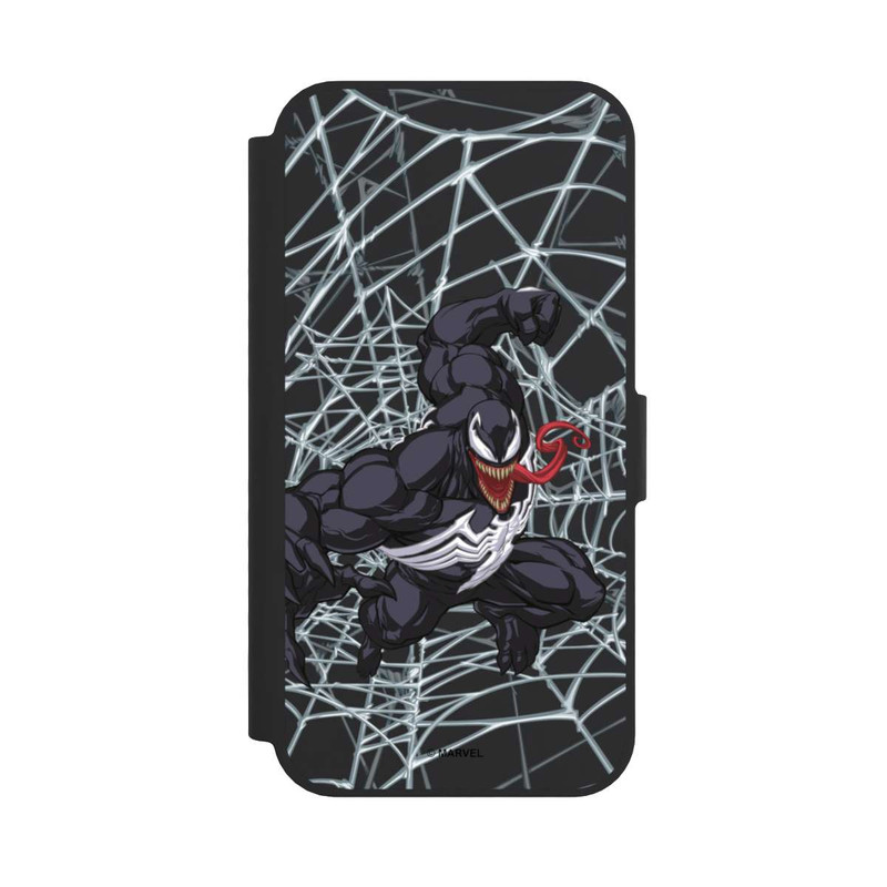 iPhone 16e NIVOflip Venom Toile d'Araignée