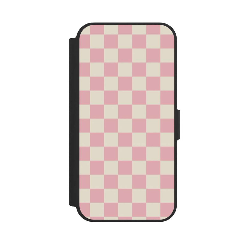 iPhone 16e NIVOflip Damier rose