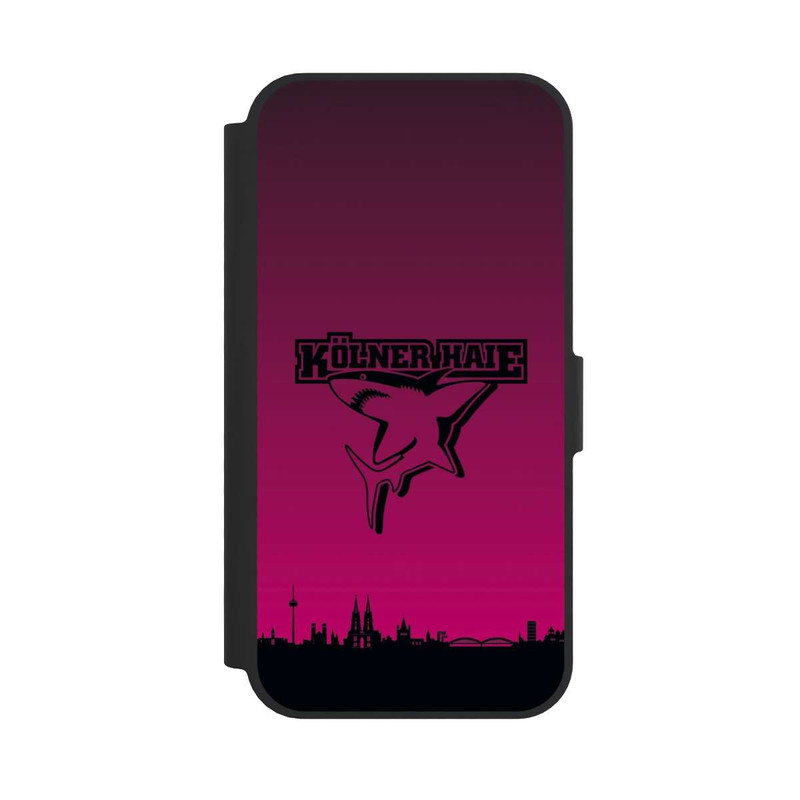 iPhone 16e NIVOflip Kölner Haie Skyline Pink