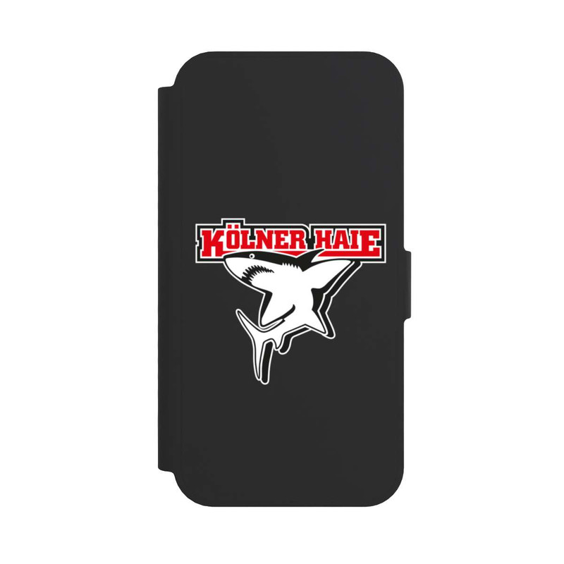 iPhone 16e NIVOflip Kölner Haie Logo Transparent