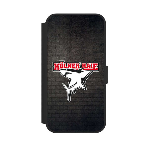 Apple iPhone 16e NIVOflip Kölner Haie Mauer