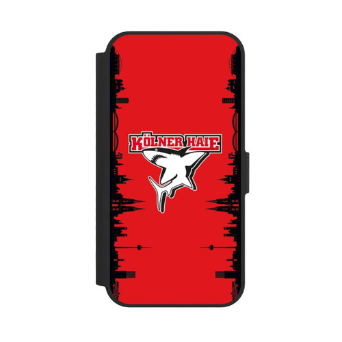 Apple iPhone 16e NIVOflip Kölner Haie Skyline