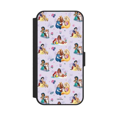Apple iPhone 16e NIVOflip Princess Floral Pattern Purple