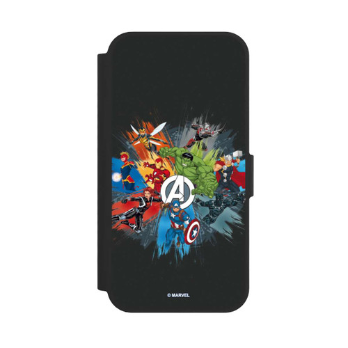 Apple iPhone 16e NIVOflip Marvel's Avengers Black