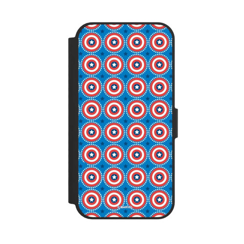 Apple iPhone 16e NIVOflip Captain American Shield Pattern