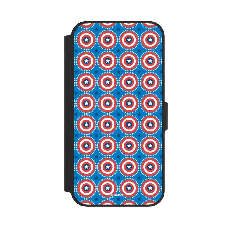 iPhone 16e NIVOflip Captain American Shield Pattern