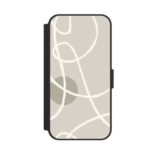 Apple iPhone 16e NIVOflip Laced Up Beige