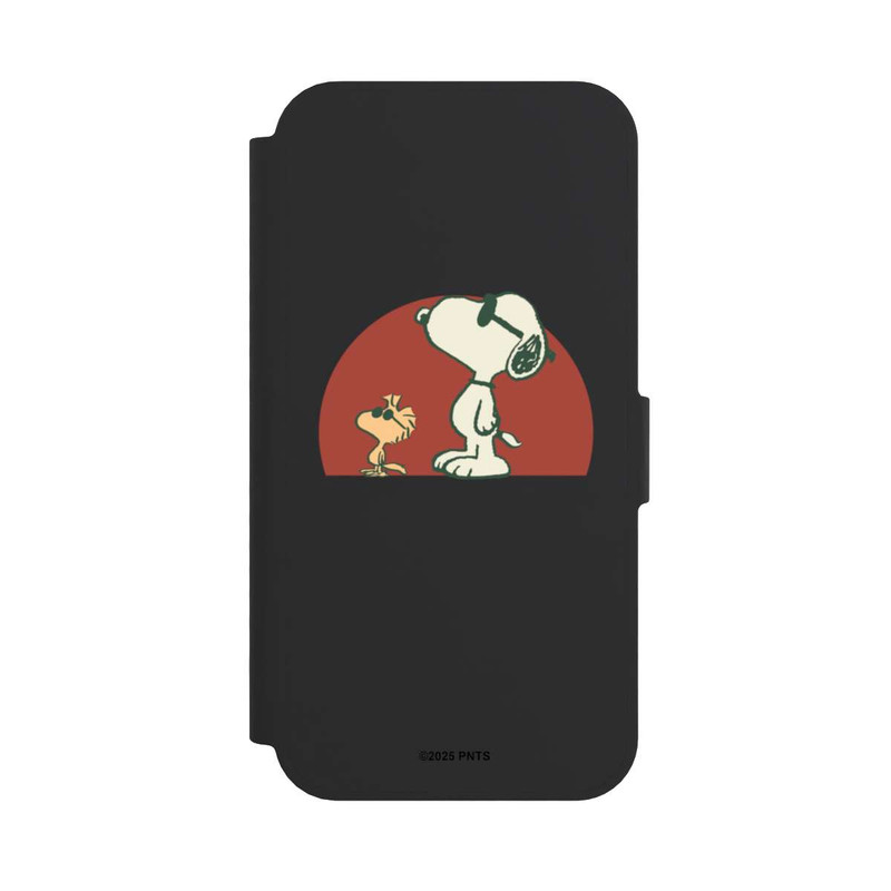 iPhone 16e NIVOflip Snoopy Woodstock Far Out transparent