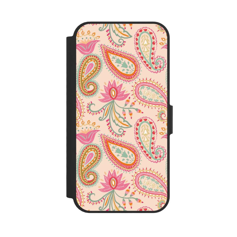 iPhone 16e NIVOflip Colorful Paisley Charm