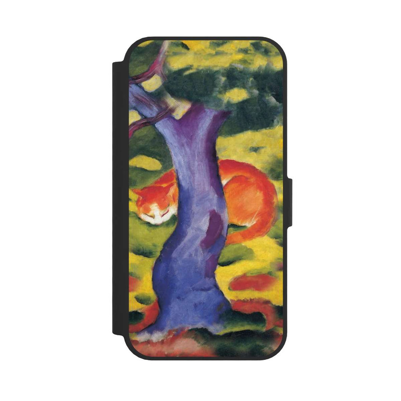 iPhone 16e NIVOflip Cat Behind Tree by Franz Marc