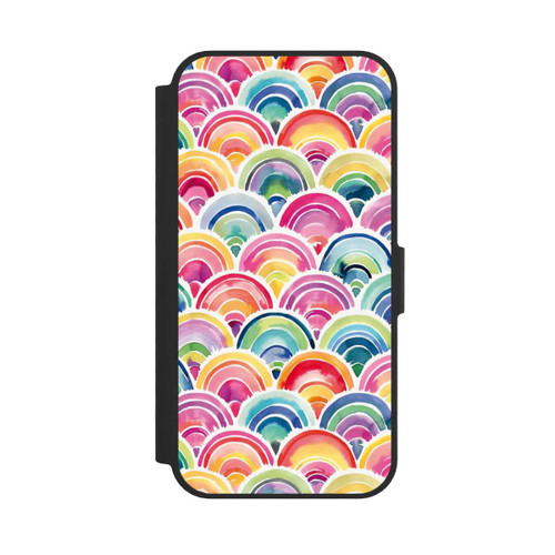 Apple iPhone 16e NIVOflip Happy Summer Rainbow Scales
