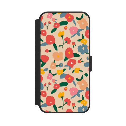 Apple iPhone 16e NIVOflip Retro Bold Scandi Flowers