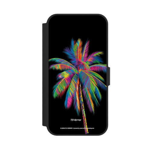 Apple iPhone 16e NIVOflip Regenbogen Palme