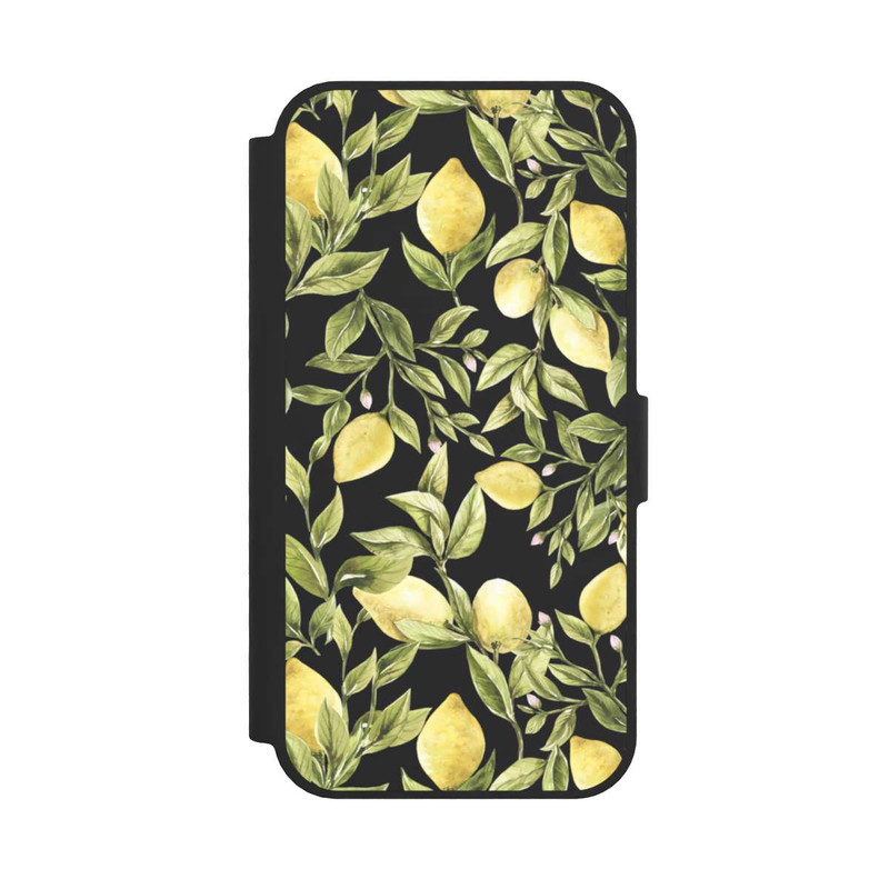 iPhone 16e NIVOflip Lemon Summer Pattern Transparent