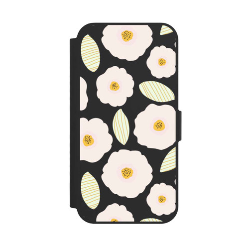 Apple iPhone 16e NIVOflip Simple Pastell Flowers Light Transparent