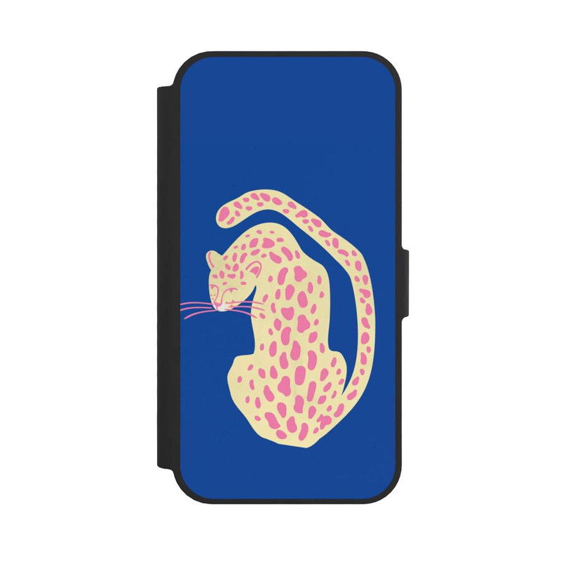 iPhone 16e NIVOflip Blue Pink Cat