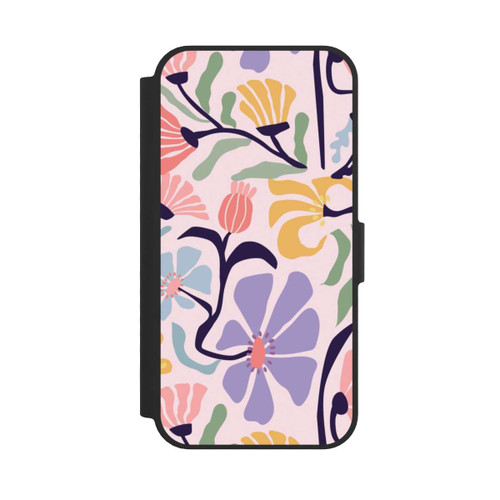 Apple iPhone 16e NIVOflip Flower Market Ibiza Pink