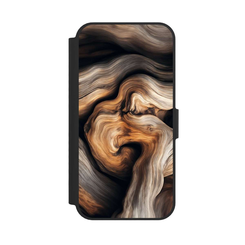 iPhone 16e NIVOflip Rustic Wood