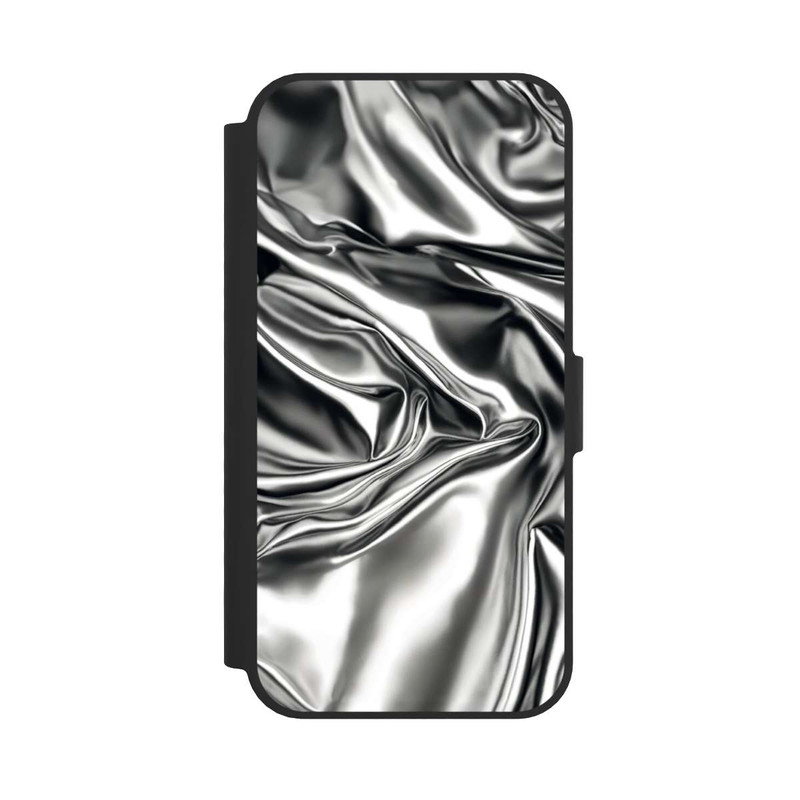 iPhone 16e NIVOflip Shiny Chrome Silver