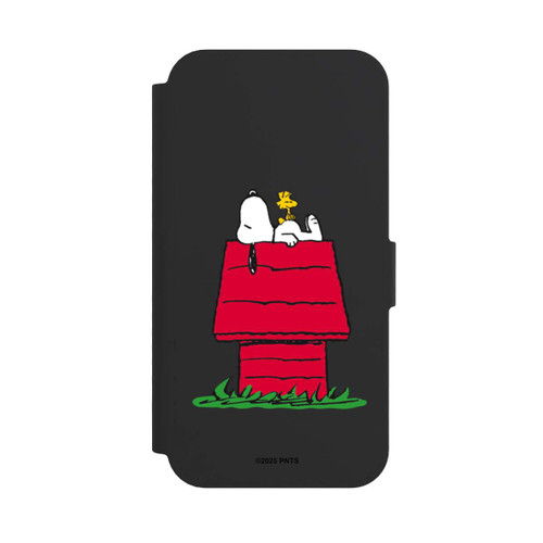 Apple iPhone 16e NIVOflip Snoopy and Woodstock Classic transparent