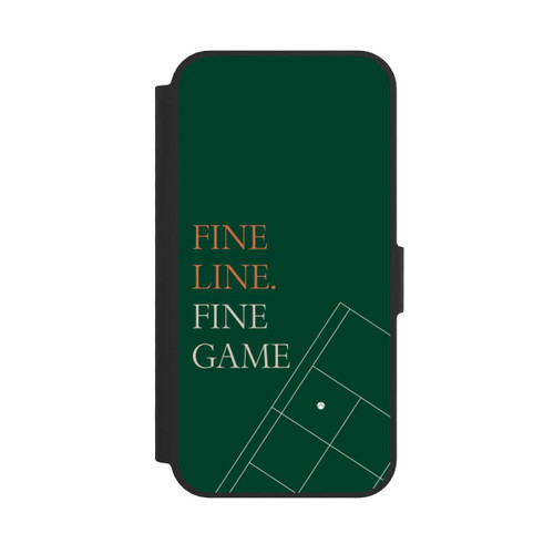 Apple iPhone 16e NIVOflip Fine Line. Fine Game