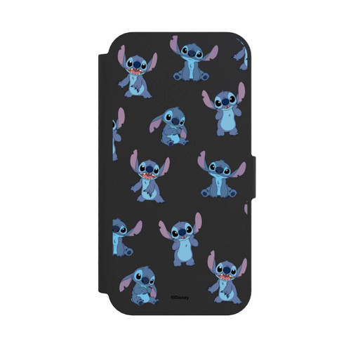 Apple iPhone 16e NIVOflip Stitch Faces Pattern Transparent
