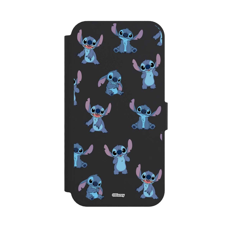 iPhone 16e NIVOflip Stitch Faces Pattern Transparent