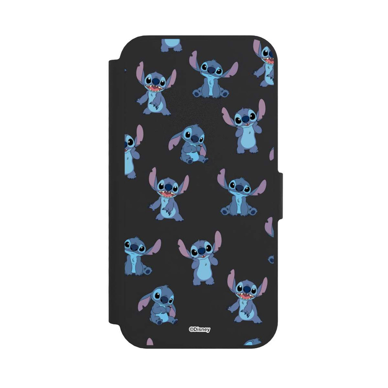 iPhone 16e NIVOflip Stitch Faces Pattern Transparent