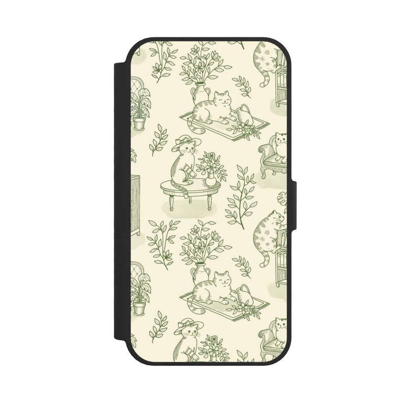 iPhone 16e NIVOflip Chonky Cats Toile de Jouy