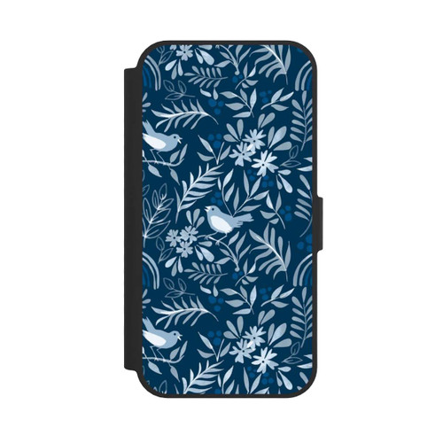 Apple iPhone 16e NIVOflip Classic Blue Pattern