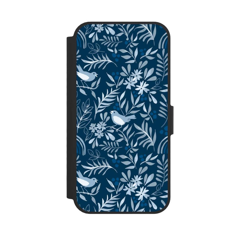 iPhone 16e NIVOflip Classic Blue Pattern
